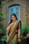 Light Green Soft Semi-Silk Saree