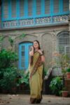 Light Green Soft Semi-Silk Saree