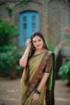 Light Green Soft Semi-Silk Saree