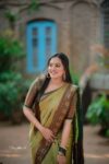 Light Green Soft Semi-Silk Saree